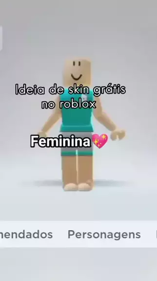 personagem feminina roblox